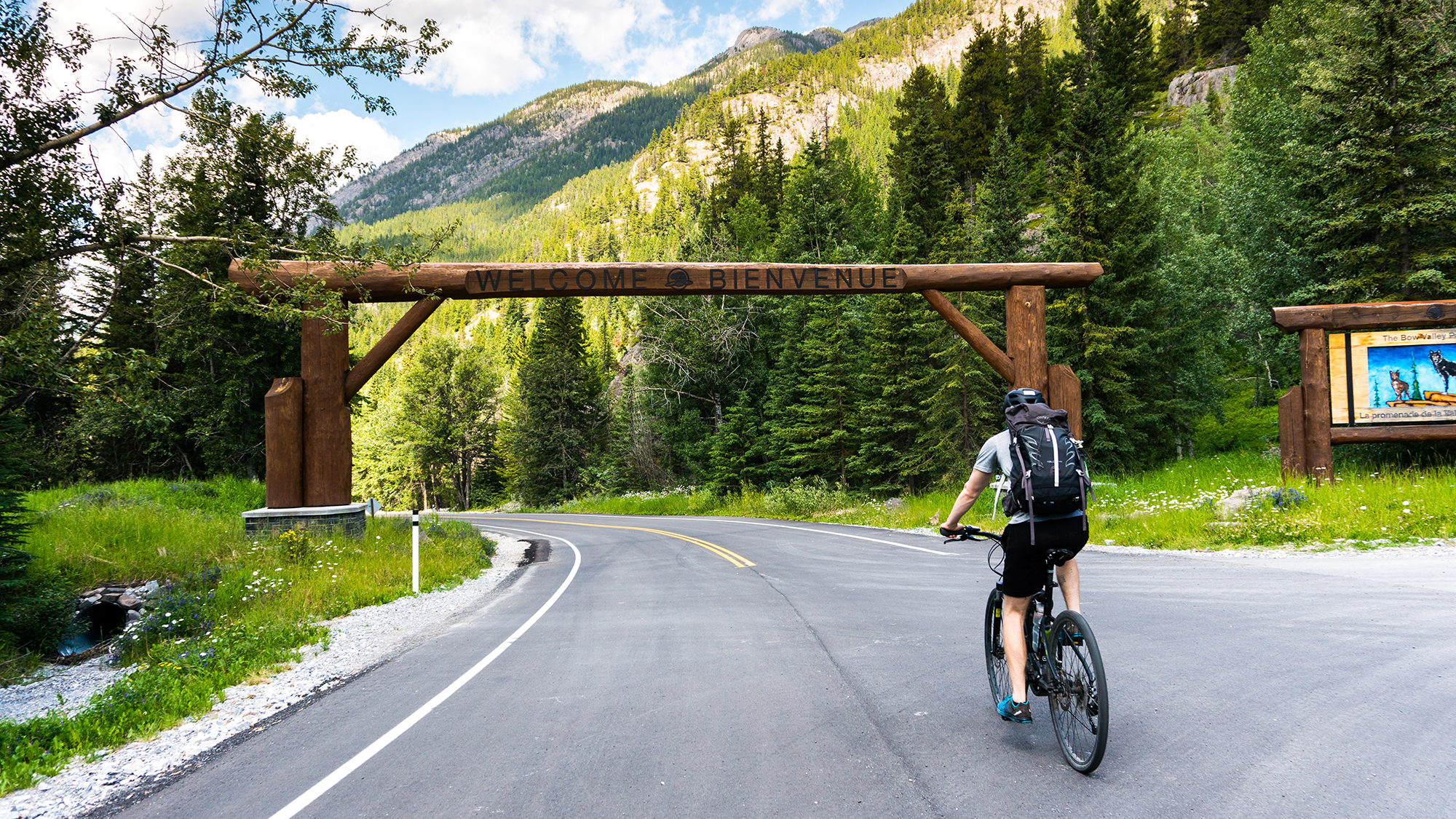 Biking the Bow Valley Parkway 1A